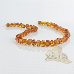Adults Amber necklace polished irregular